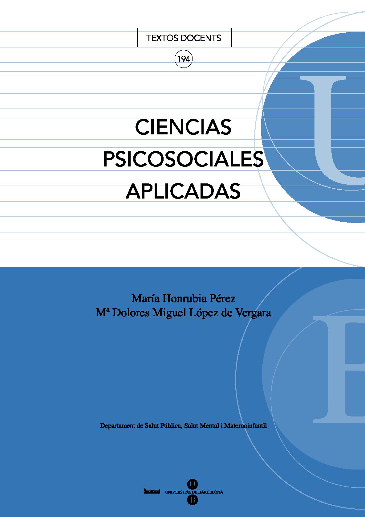 Ciencias psicosociales aplicadas