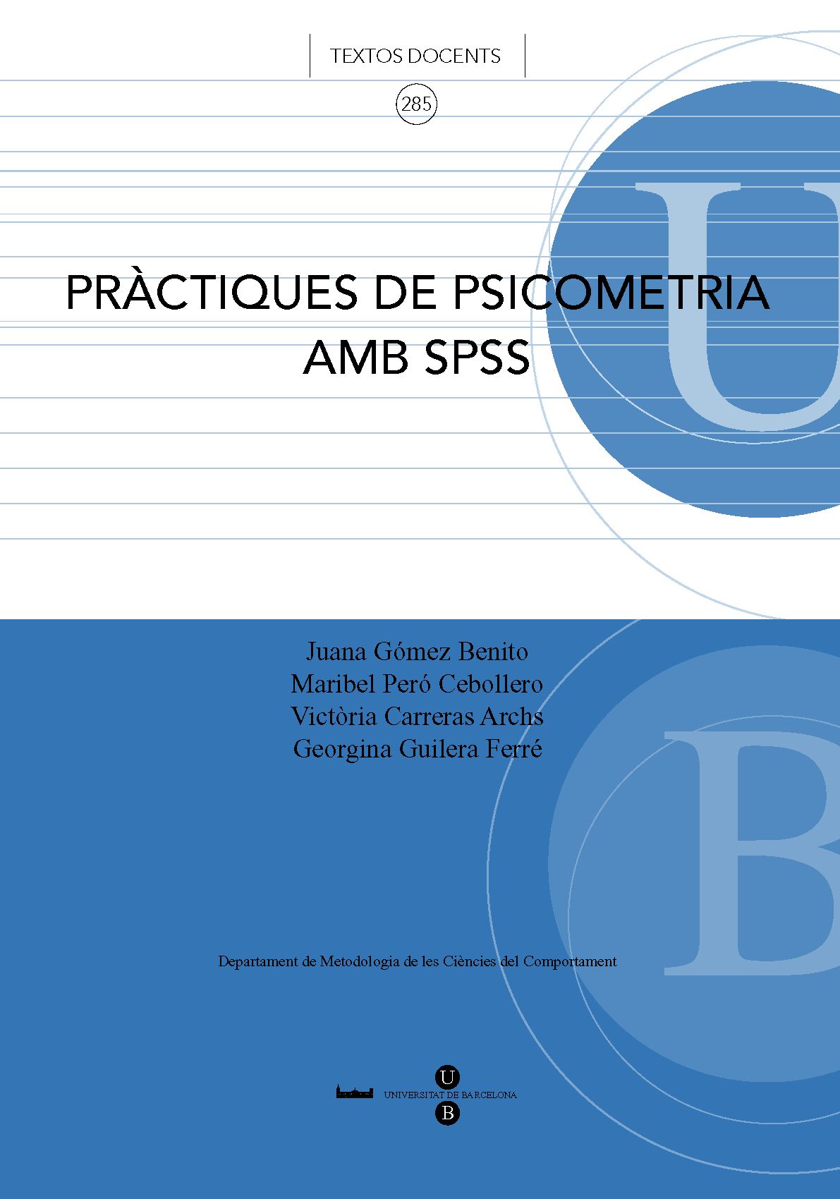 Pràctiques de psicometria amb SPSS