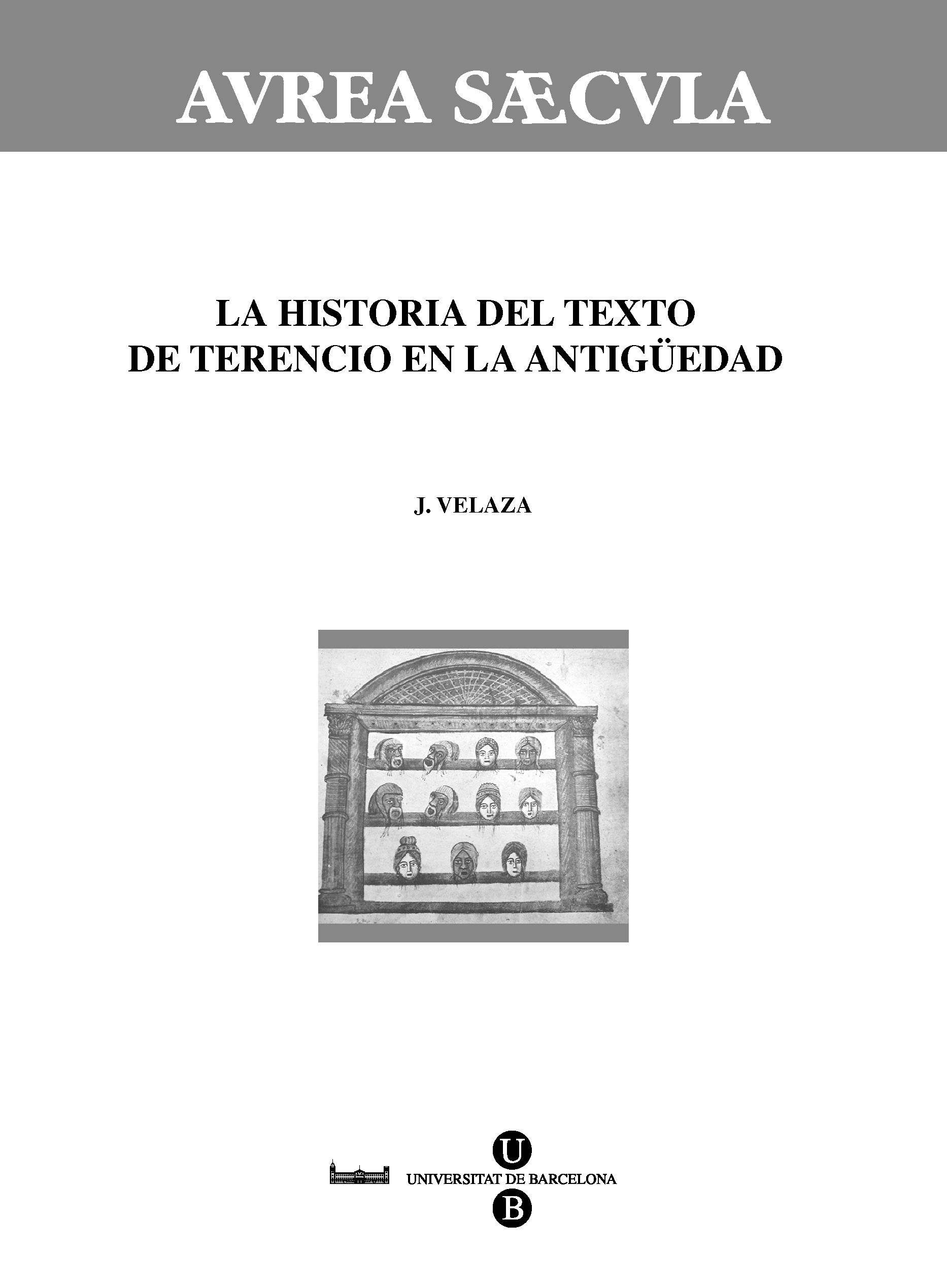 La historia del texto de Terencio en la antigÃ¼edad