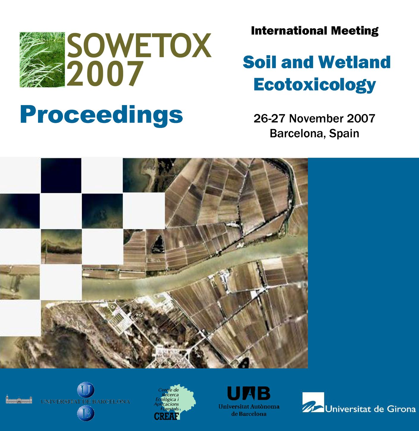 Sowetox 2007 - Proceeding Congrés Ecotoxicologia  (CD-ROM)