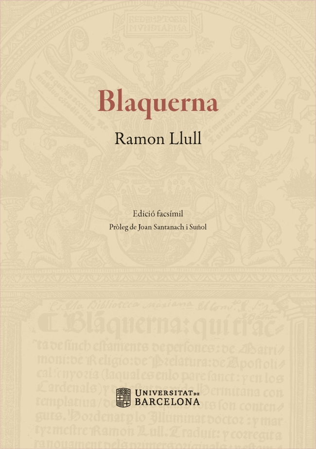 Blaquerna. Edició facsímil