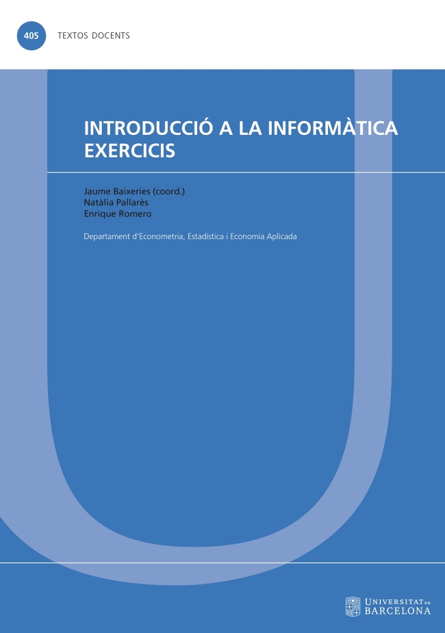 Introducció a la informàtica. Exercicis