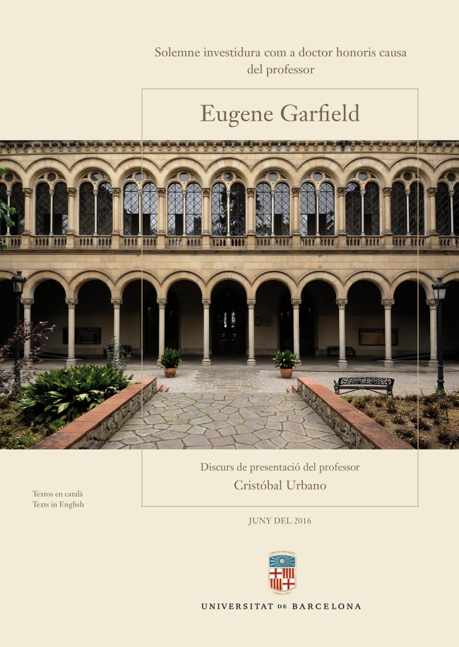 Honoris causa Eugene Garfield (eBook)
