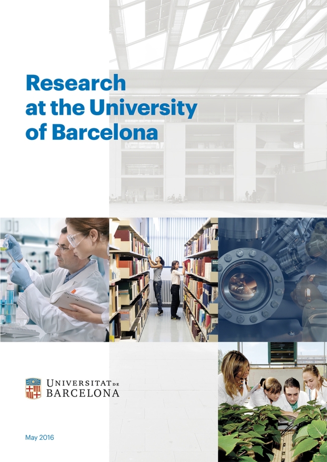 Research at the University of Barcelona (2016) (eBook)