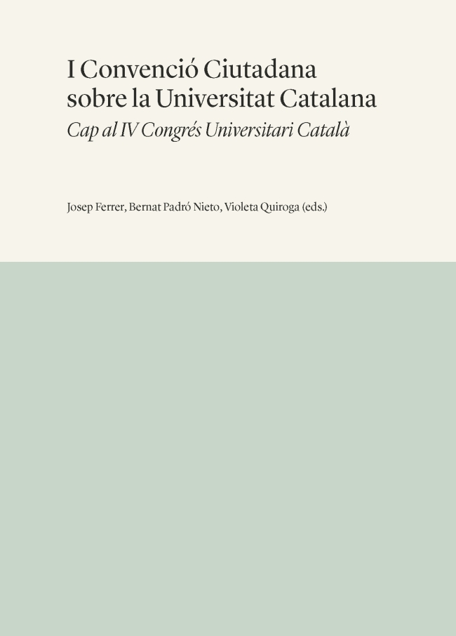 I Convenció Ciutadana sobre la Universitat Catalana