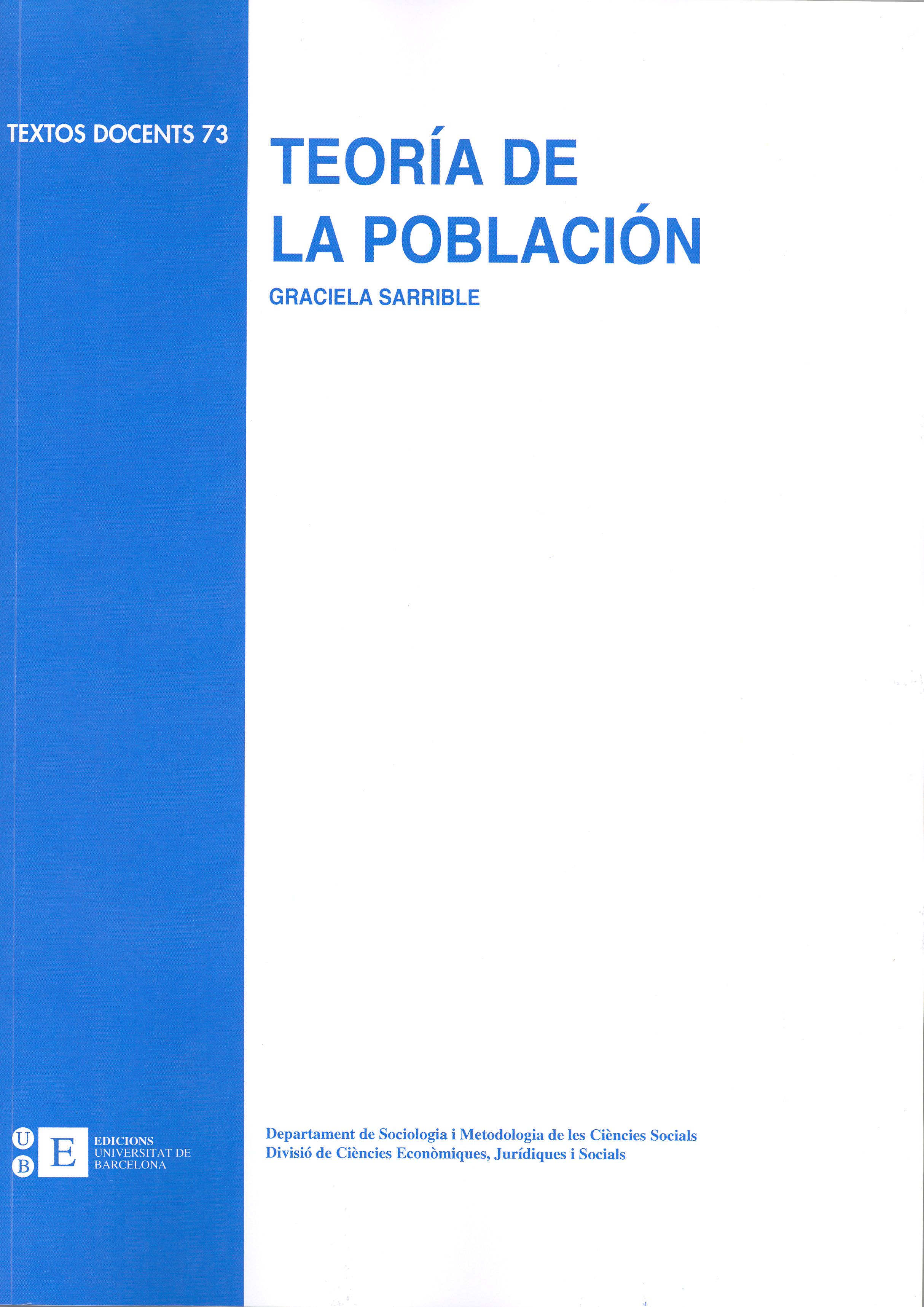 Teoría de la población