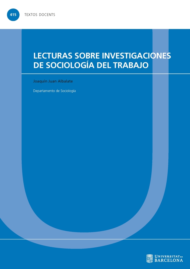 Lecturas sobre investigaciones de sociologÃ­a del trabajo