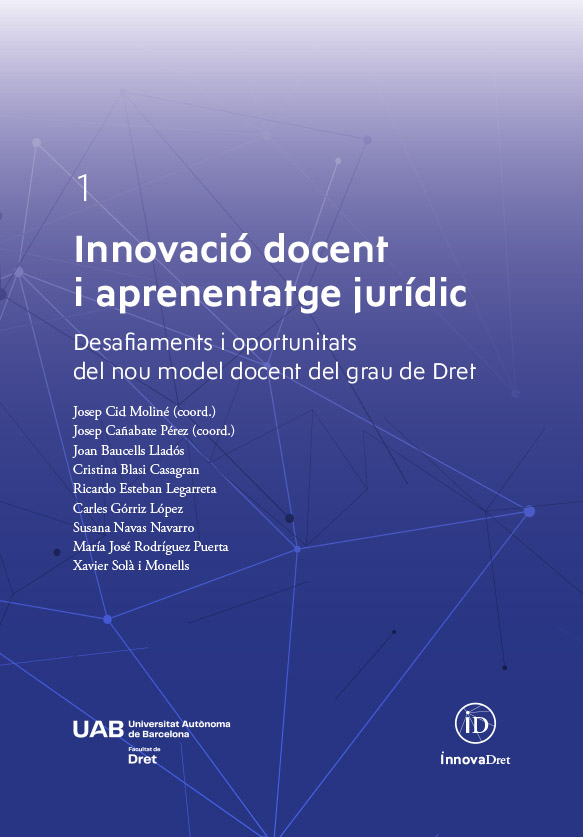 Innovació docent i aprenentatge jurídic