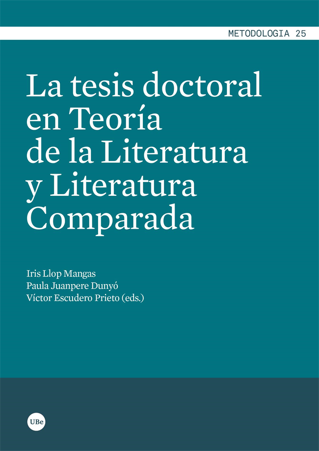 La tesis doctoral en teoría de la literatura y literatura comparada