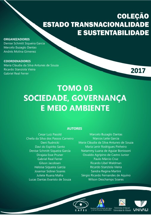 Sociedade, governança e meio ambiente