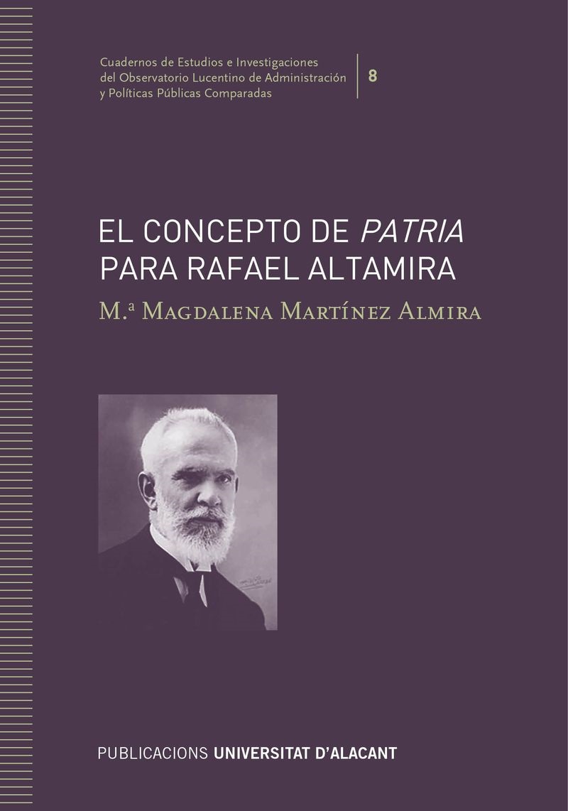 El concepto de Patria para Rafael Altamira