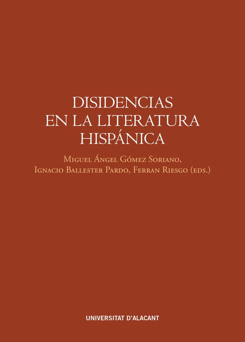 Disidencias en la literatura hispánica