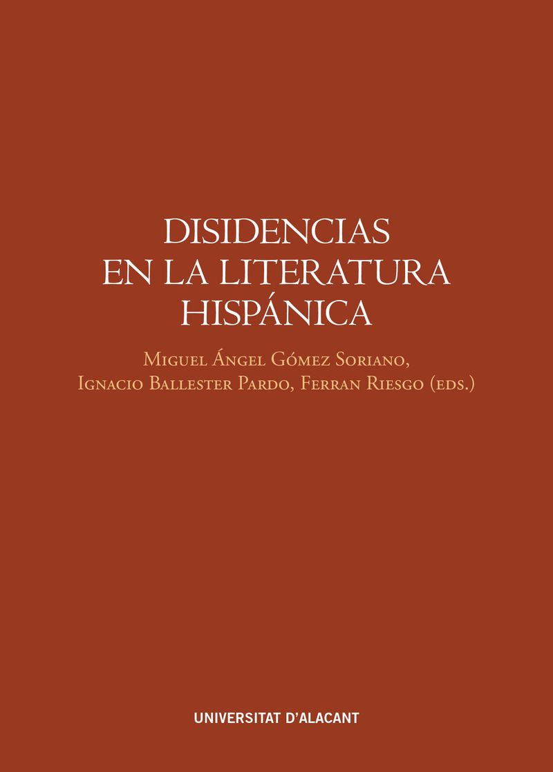 Disidencias en la literatura hispánica