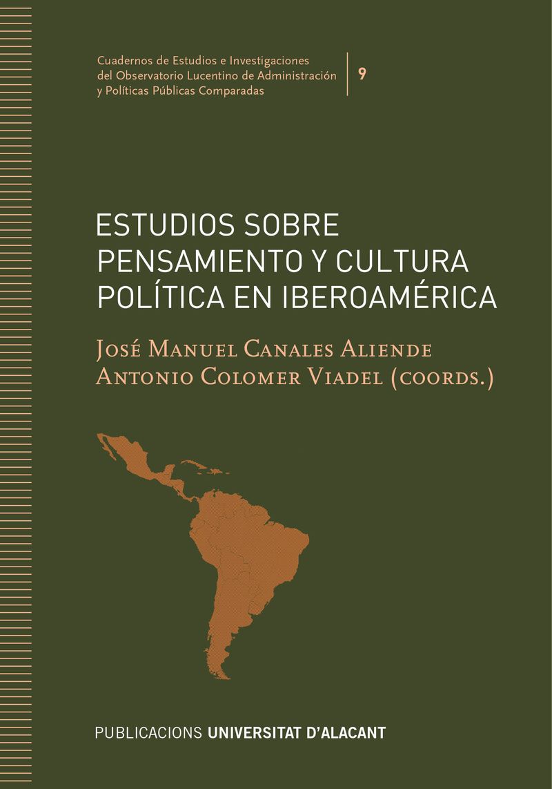 Estudios sobre pensamiento y cultura política en Iberoamérica