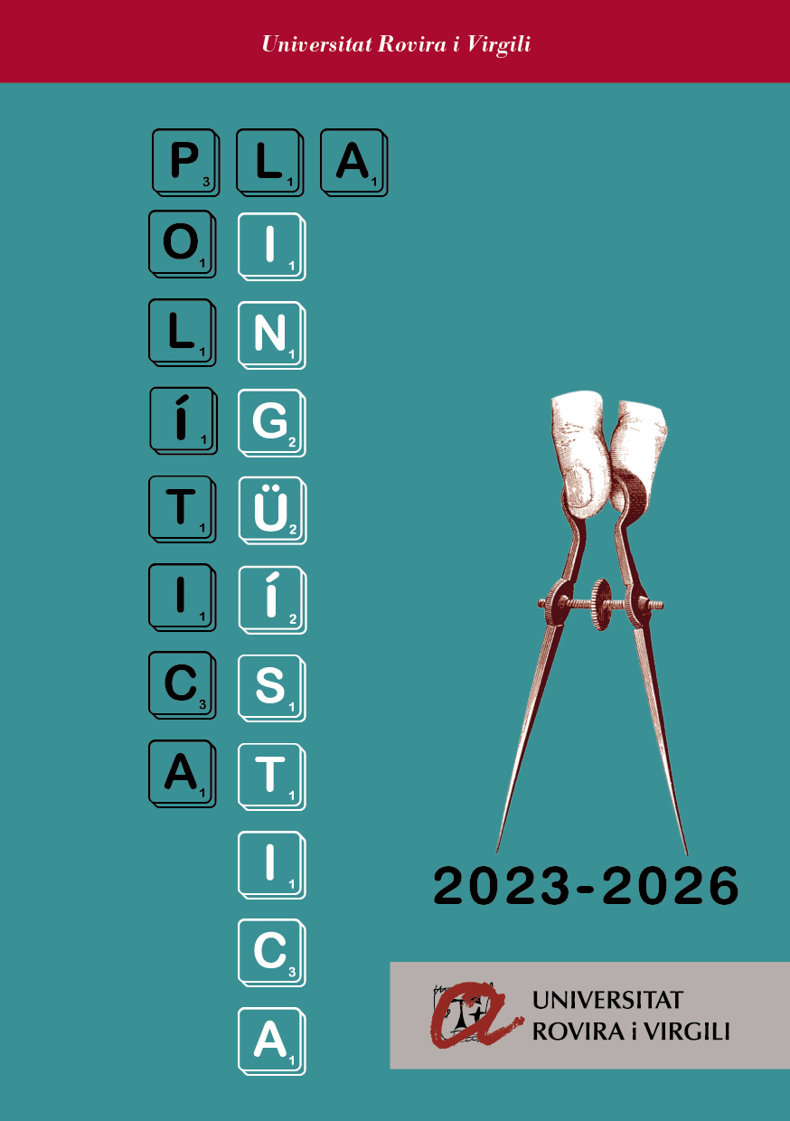 Pla de Política Lingüística 2023-2026