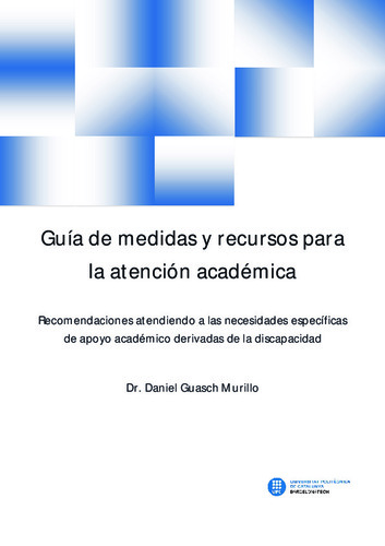 Guía de medidas y recursos para la atención académica