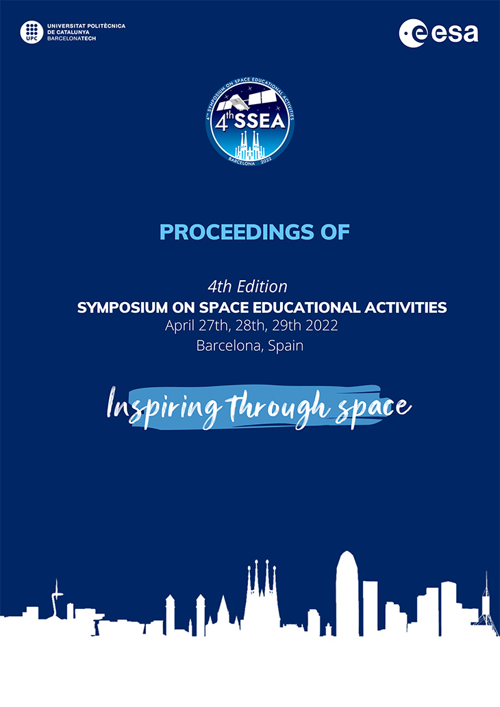 Proceedings of 4th edition Symposium on Space Educational Activities : April 27th, 28th, 29th 2022, Barcelona, Spain : inspiring through space