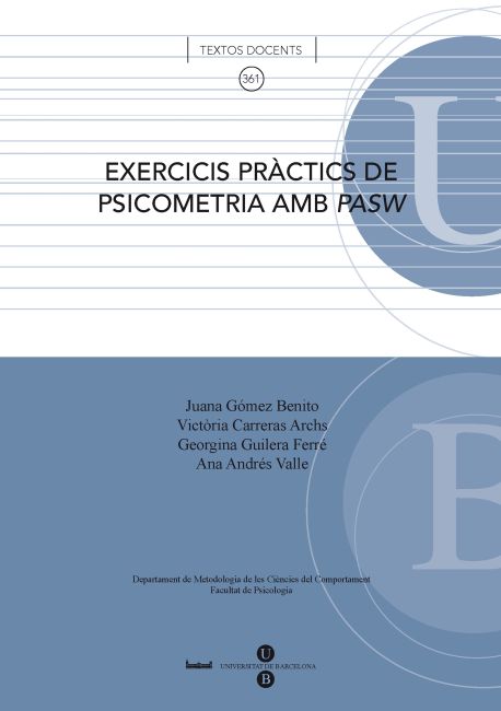 Exercicis prÃ ctics de psicometria amb PASW