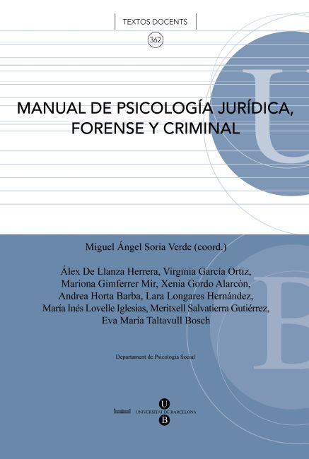 Manual de psicologÃ­a jurÃ­dica, forense y criminal