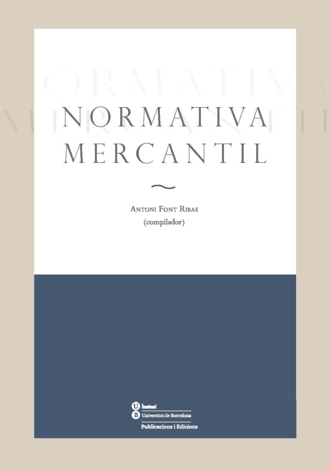 Normativa mercantil (eBook)