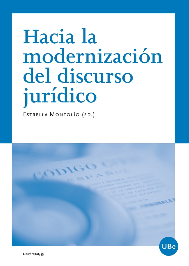 Hacia la modernizaciÃ³n del discurso jurÃ­dico