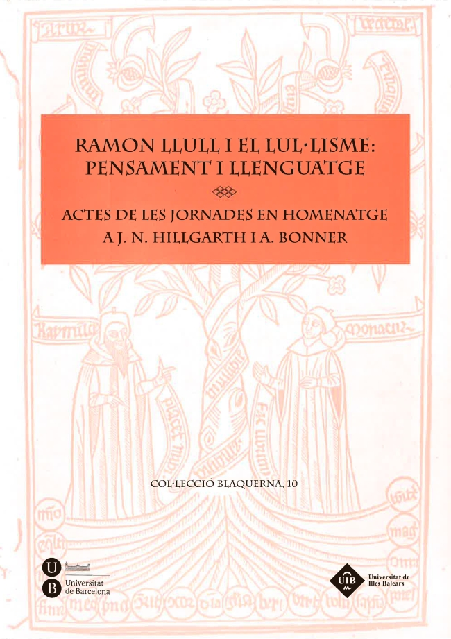 Ramon Llull i el lulÂ·lisme: pensament i llenguatge