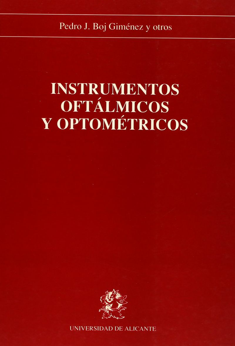 Instrumentos oftálmicos y optométricos