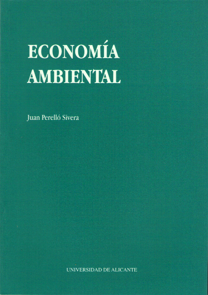EconomÃ­a ambiental