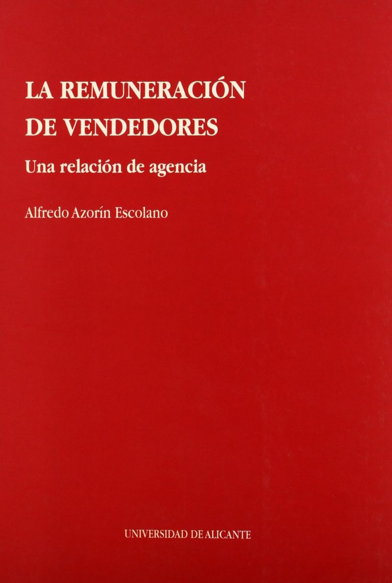 La remuneración de vendedores