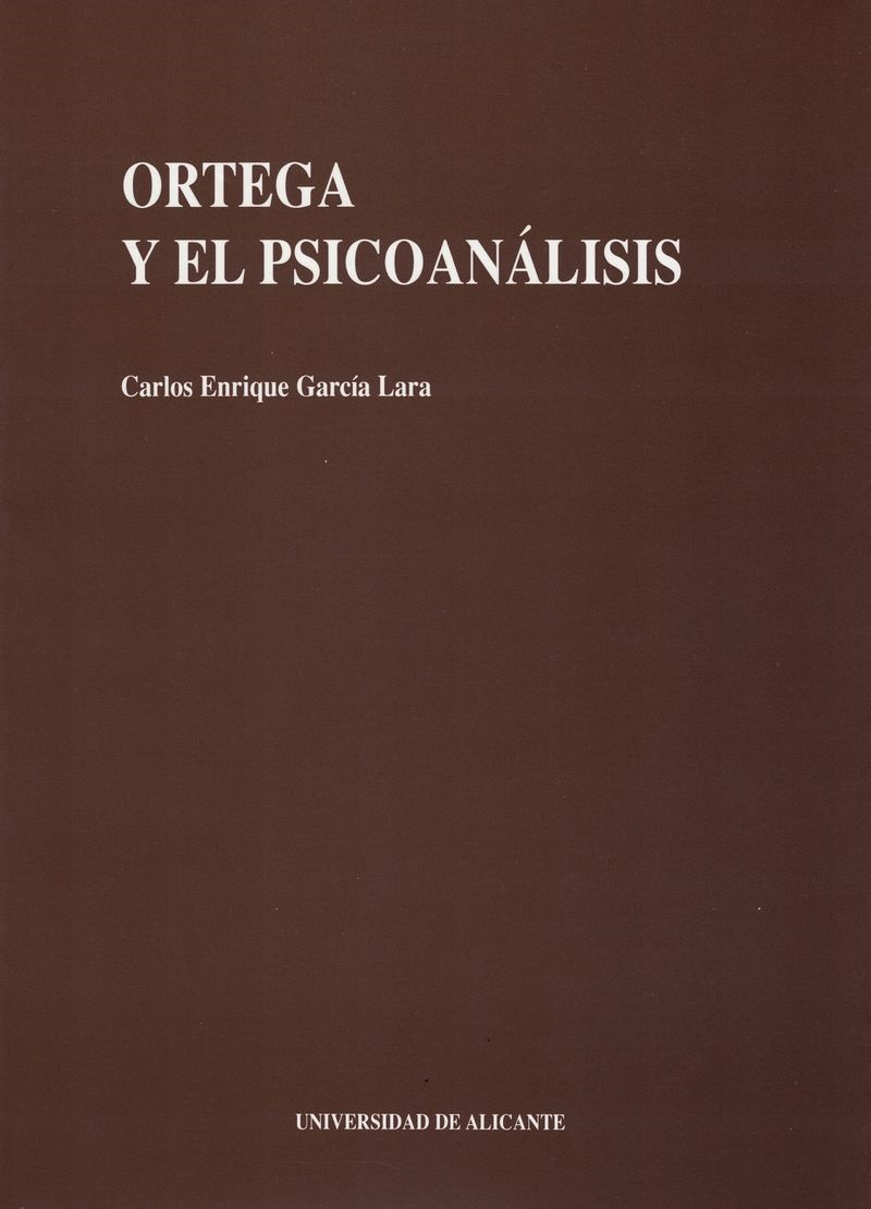 Ortega y el psicoanálisis