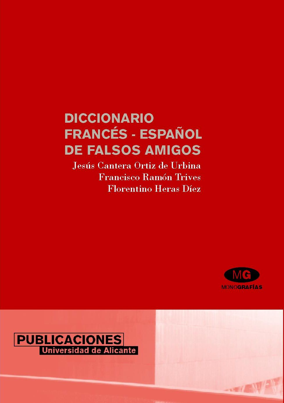 Diccionario francÃ©s-espaÃ±ol de falsos amigos