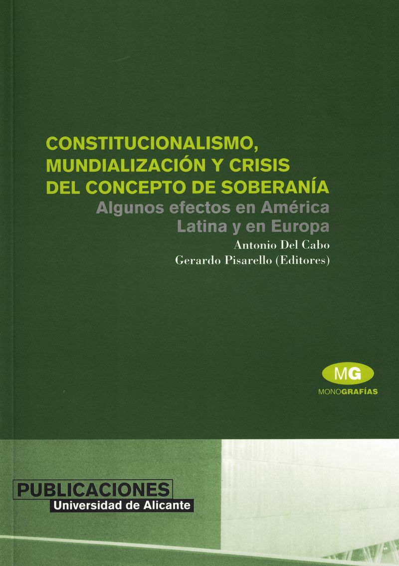 Constitucionalismo, mundializaciÃ³n y crisis del concepto de soberanÃ­a