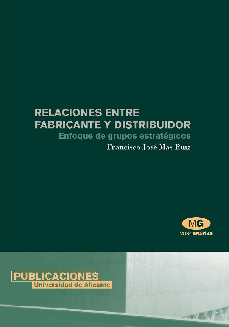 Relaciones entre fabricante y distribuidor