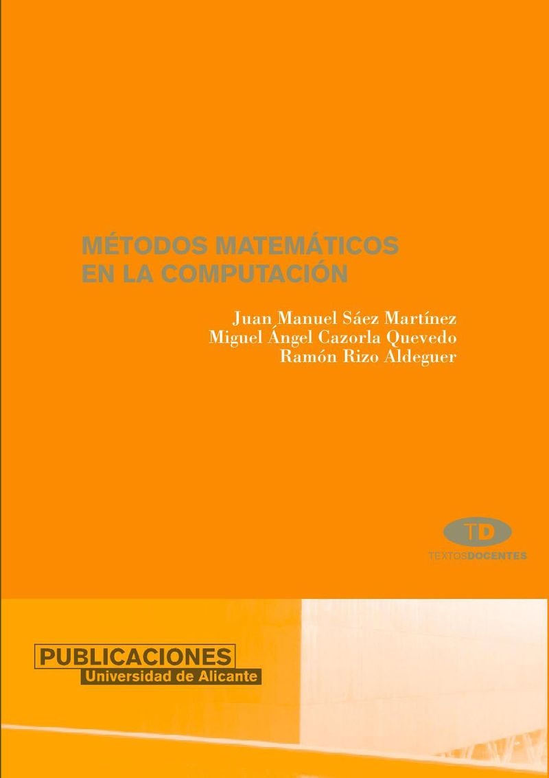 Métodos matemáticos en la computación