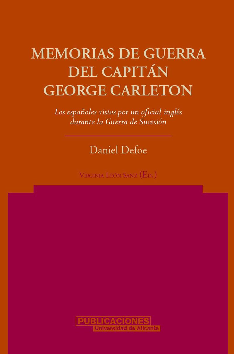 Memorias de guerra del capitán George Carleton