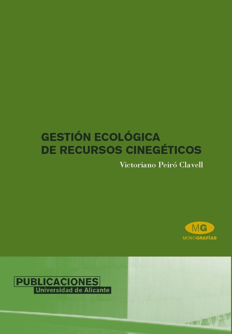 Gestión ecológica de recursos cinegéticos