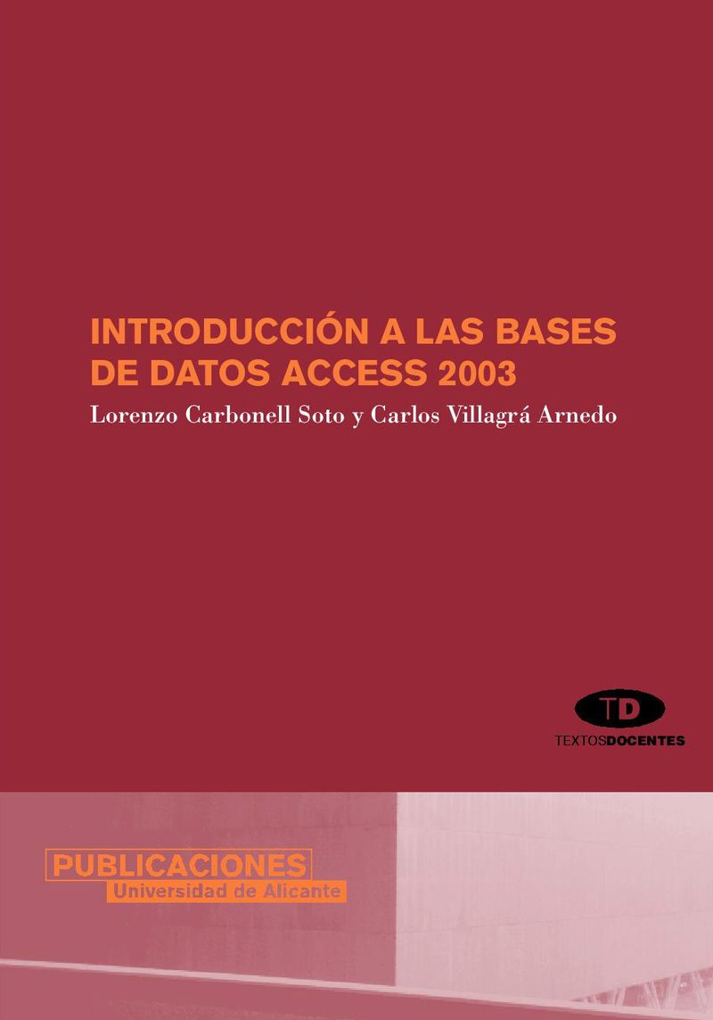 Introducción a las bases de datos Access 2003