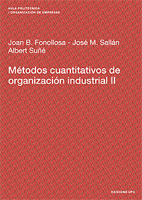 MÃ©todos cuantitativos de organizaciÃ³n industrial II