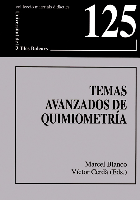 Temas avanzados de quimiometría