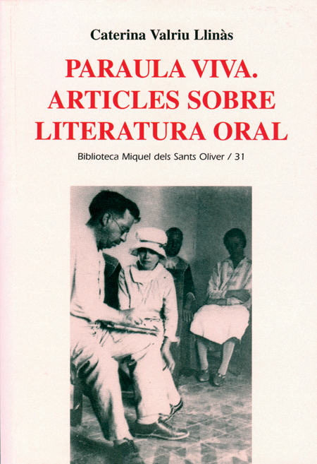 Paraula viva. Articles sobre poesia oral