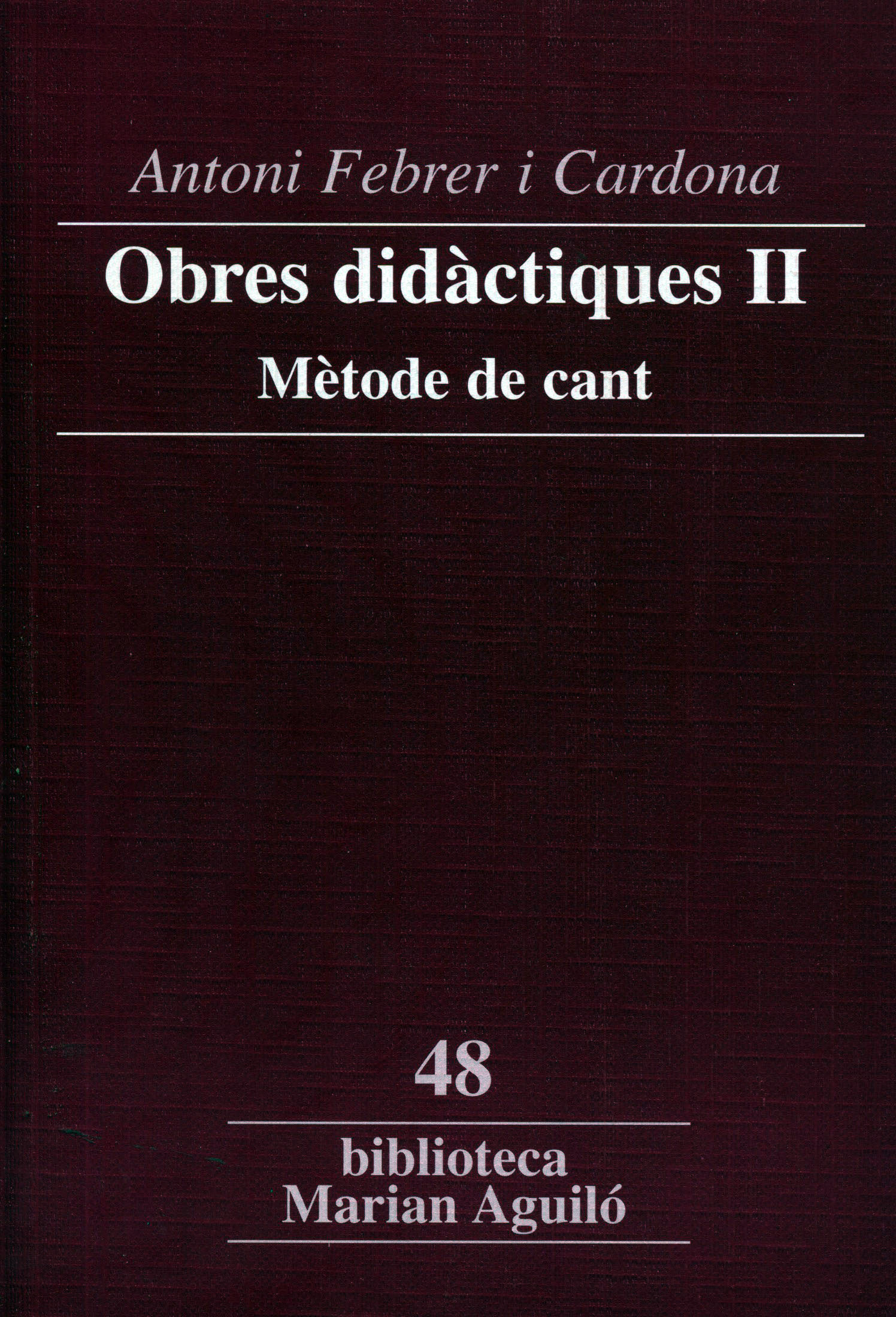 Obres didàctiques II.