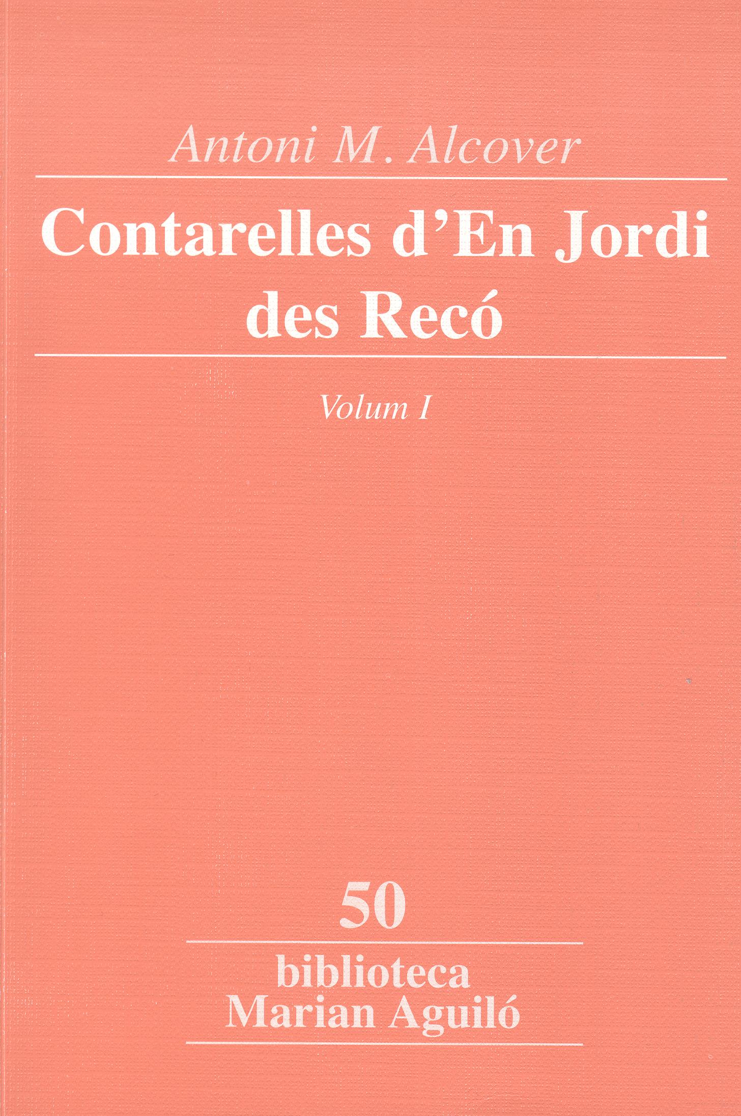 Contarelles d?En Jordi des Recó, Vol. 1