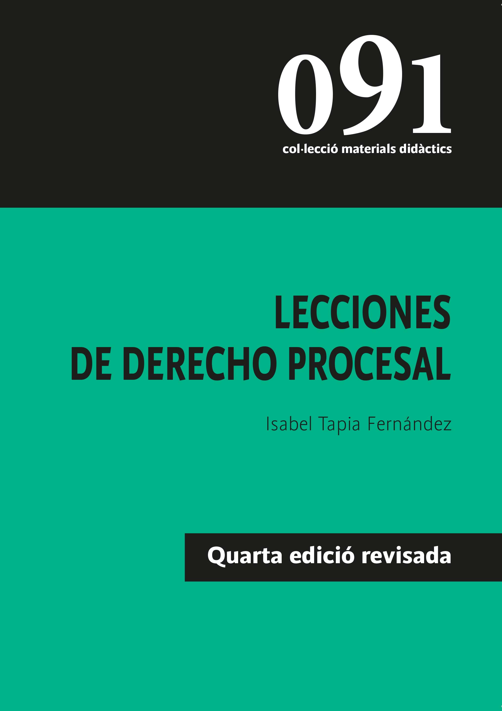 Lecciones de derecho procesal