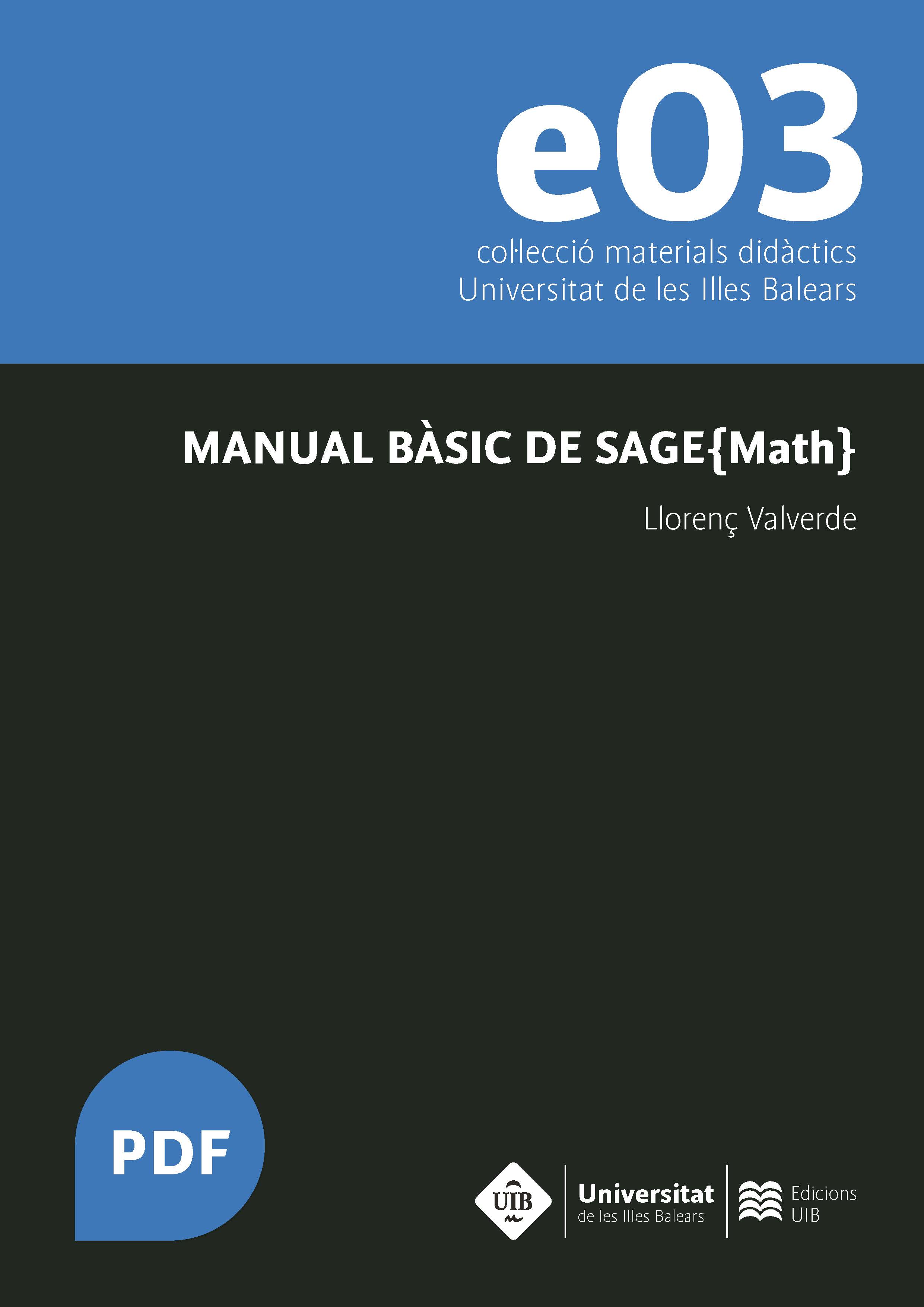 Manual bàsic de Sage (Math)