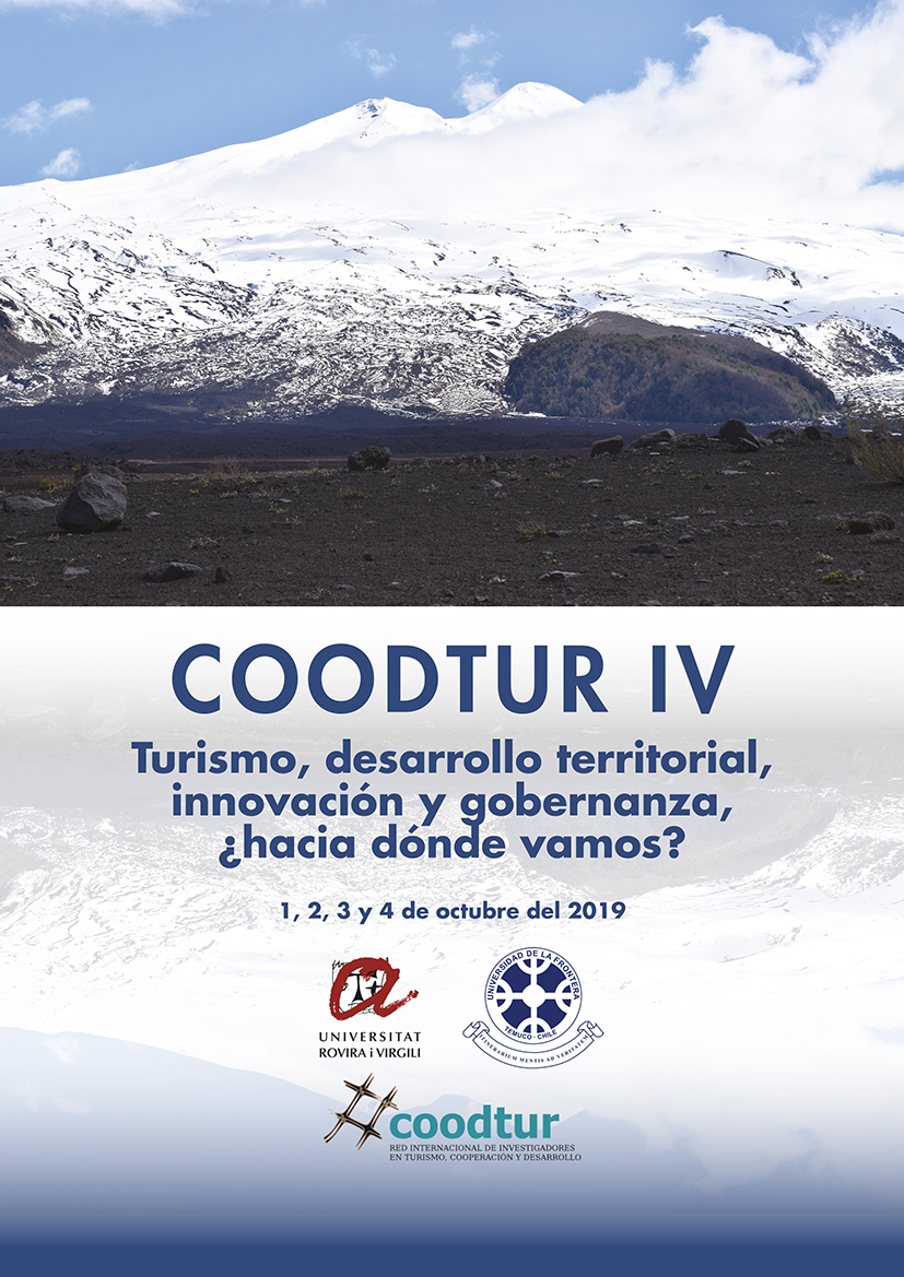 COODTUR IV. Turismo, desarrollo territorial, innovación y gobernanza, ¿hacia donde vamos?