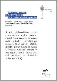 Mapa de Excelencia en Física y Química de las universidades españolas