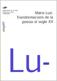 Mario Luzi. Transformacions de la poesia al segle XX