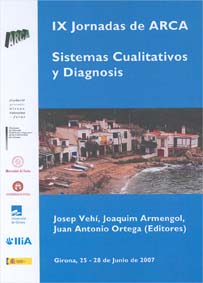 IX Jornadas de ARCA. Sistemas Cualitativos y Diagnosis