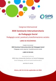 XXIX Seminario Interuniversitario de Pedagogía Social