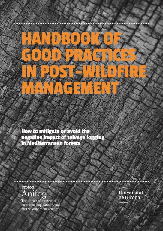 Handbook of good practices in post-wildfire management